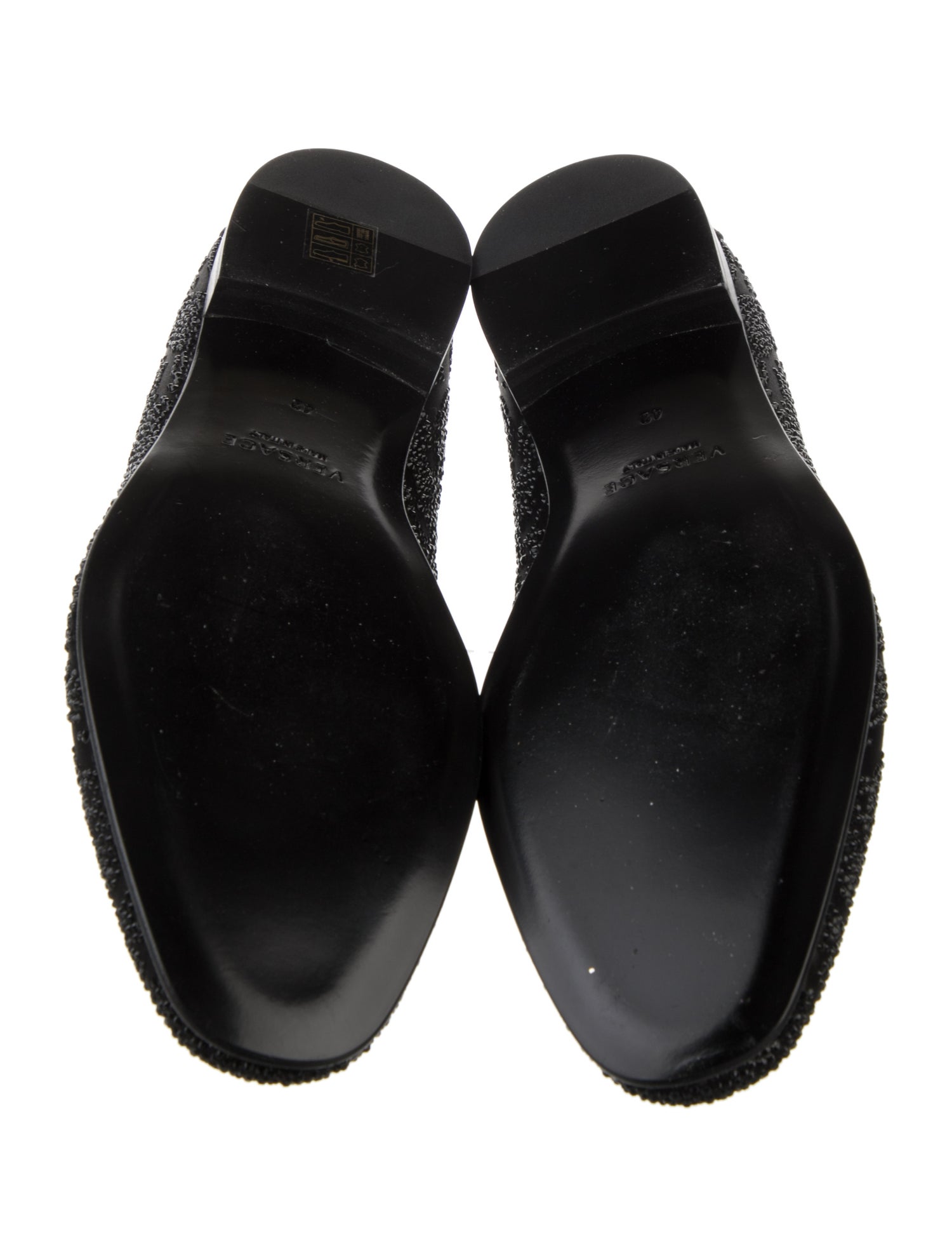 Versace Patent Leather Loafers
